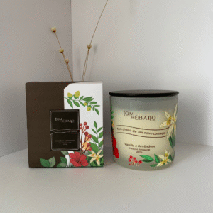 Vela Aromática Vanilla e Amêndoas  200g