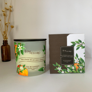 Vela Aromática Flor de Laranjeira 200g