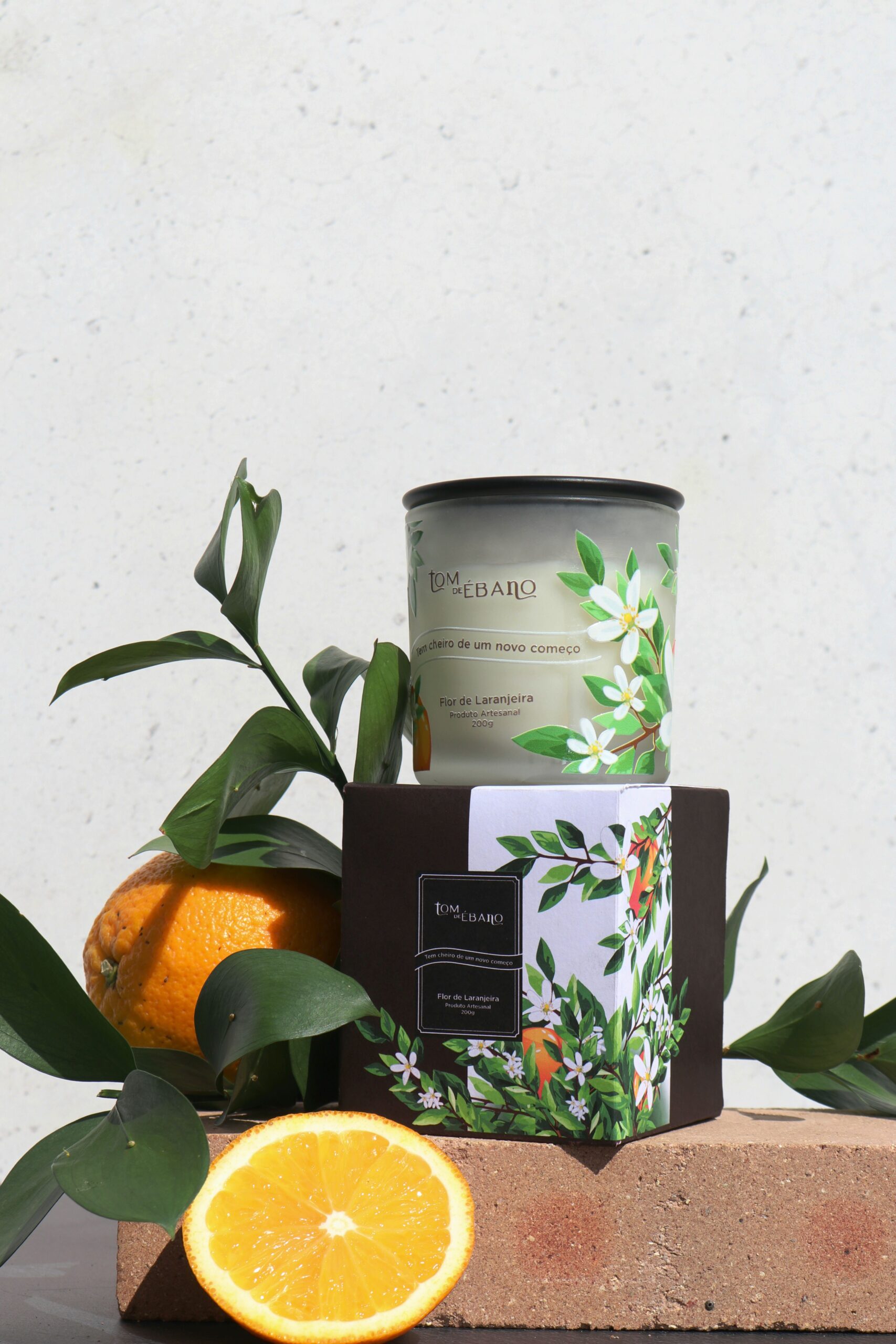 Vela Flor de Laranjeira